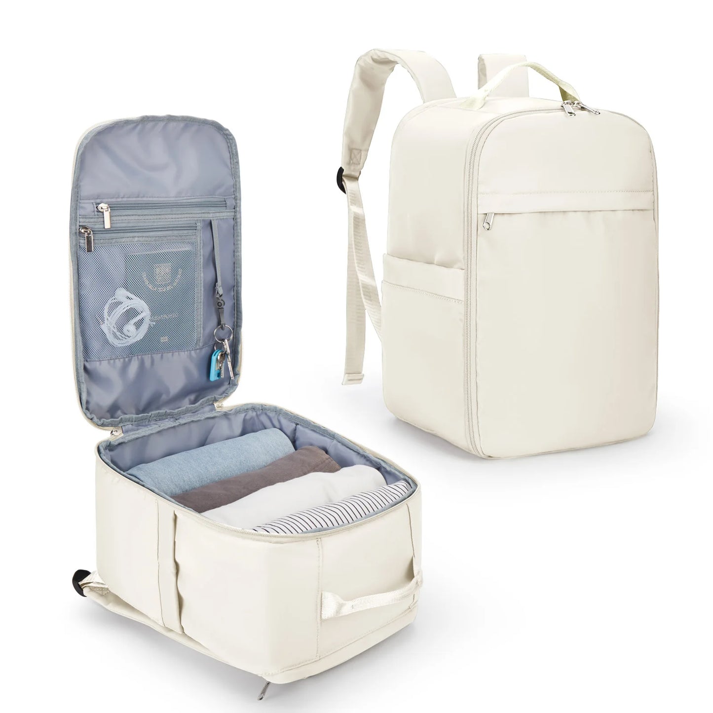 Cabin-Approved Travel Backpack 40x20x25 - Hand Luggage Laptop Bag
