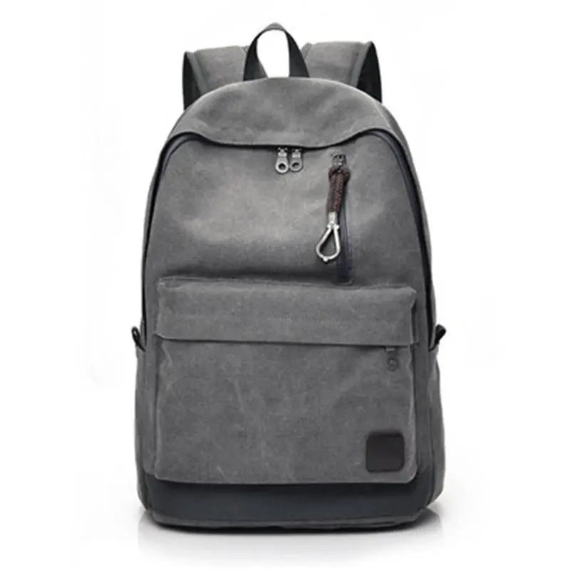 Canvas Laptop Backpack - Large Vintage School & Travel Rucksack for Men & Boys