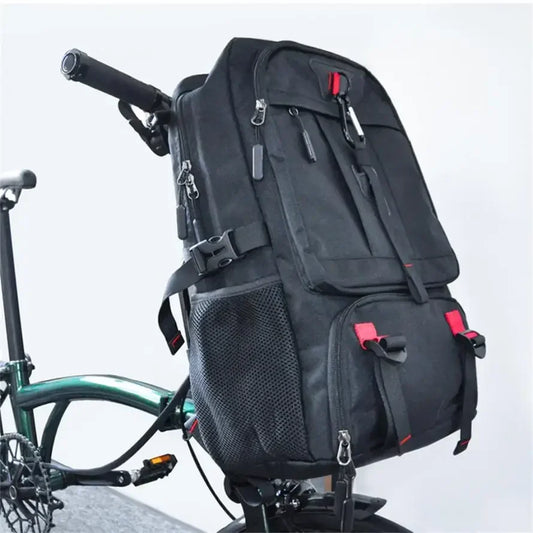 Outdoor Sports Trekking Backpack - USB Charging Travel Laptop Bag with Shoe Compartment