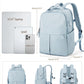 15.6 Inch Laptop Backpack for Women - College Work Travel Business Bag with USB Port