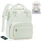 Water Resistant Laptop Backpack for Women - Stylish Business Travel Bag with USB Port