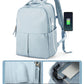15.6 Inch Laptop Backpack for Women - College Work Travel Business Bag with USB Port