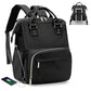 Water Resistant Laptop Backpack for Women - Stylish Business Travel Bag with USB Port