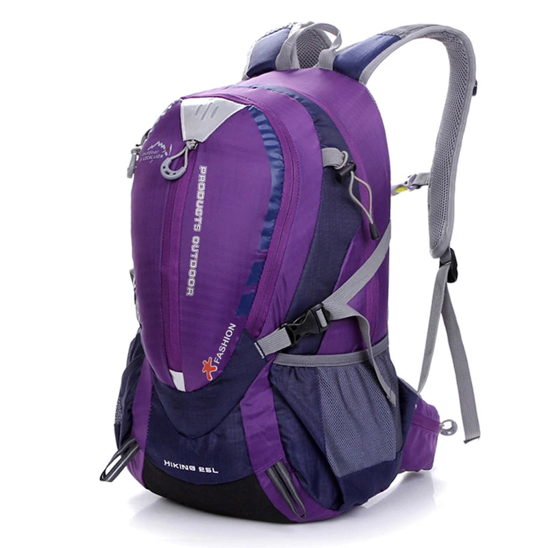 25L Waterproof Climbing Backpack - Outdoor Sports Travel Hiking Rucksack