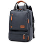 Fashion Canvas Travel Laptop Backpack - Large Capacity Rucksack