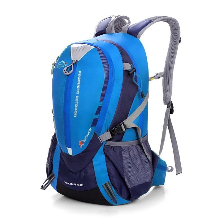 25L Waterproof Climbing Backpack - Outdoor Sports Travel Hiking Rucksack