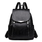 Yogodlns Luxury Backpack For Women - Soft PU Leather Travel School Bag with Double Zipper