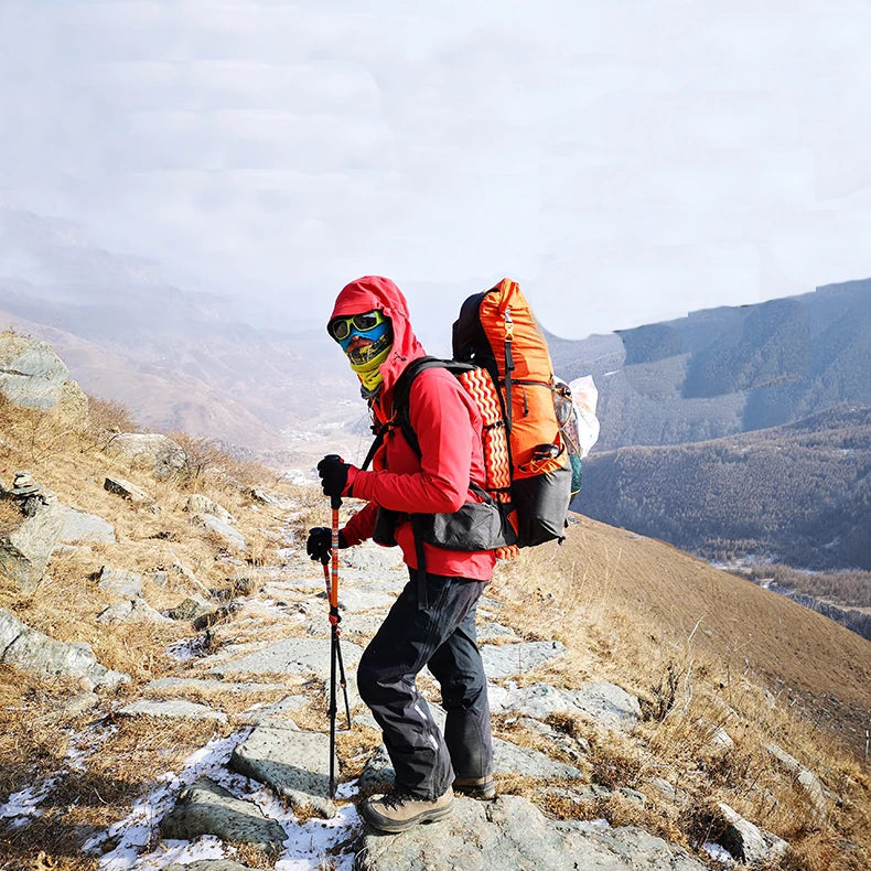 56L Water-Resistant Hiking Backpack - Lightweight Camping & Mountaineering Pack