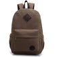 Canvas Laptop Backpack - Large Vintage School & Travel Rucksack for Men & Boys