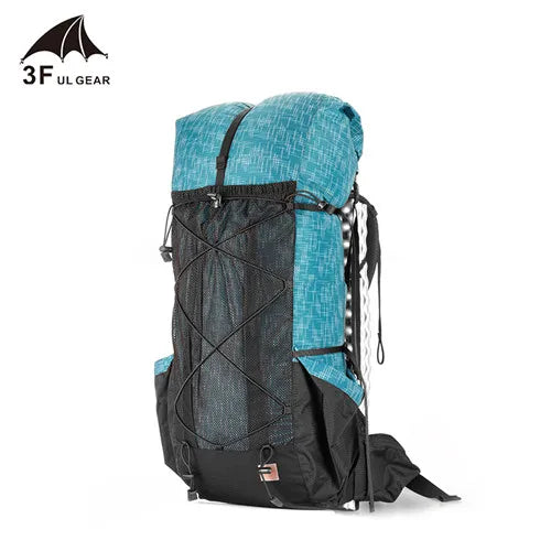 56L Water-Resistant Hiking Backpack - Lightweight Camping & Mountaineering Pack