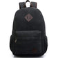 Canvas Laptop Backpack - Large Vintage School & Travel Rucksack for Men & Boys