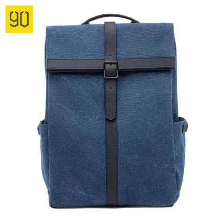 15.6 Inch Oxford Laptop Backpack - Casual British Style Bag for Men Women and Students