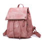 Vintage Leather Multifunctional Backpack - High Quality Shoulder Bag for Women