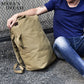 Large Tactical Military Canvas Backpack - Travel Climbing Shoulder Bag