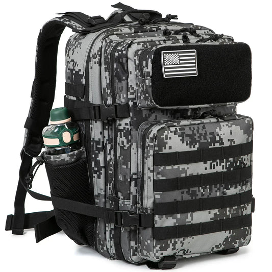 45L Tactical Backpack - Outdoor Camping Hiking Survival Rucksack