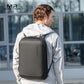 Minimalist Business Backpack with Hard Shell Front - 15.6 Inch Laptop Bag