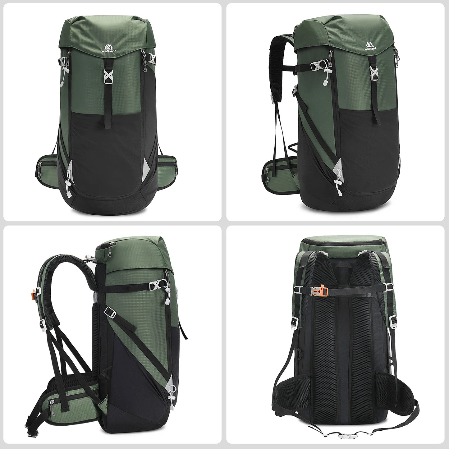 50L Waterproof Mountain Backpack - Tactical Outdoor Sports Bag for Camping & Hiking