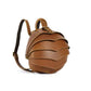 Handmade Vintage Beetle Backpack - Genuine Top-Grain Cowhide Leather Daypack
