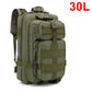 30/50L Tactical Backpack - 3P Assault Pack EDC Molle for Hiking & Hunting