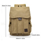 Large Canvas Backpack for Men - School and Travel Rucksack