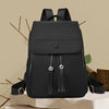 Fashion Solid Color Vintage Backpack - Mini Travel Multi-Purpose Bag for Women & Girls