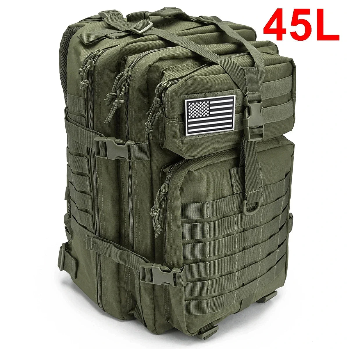 30/50L Tactical Backpack - 3P Assault Pack EDC Molle for Hiking & Hunting