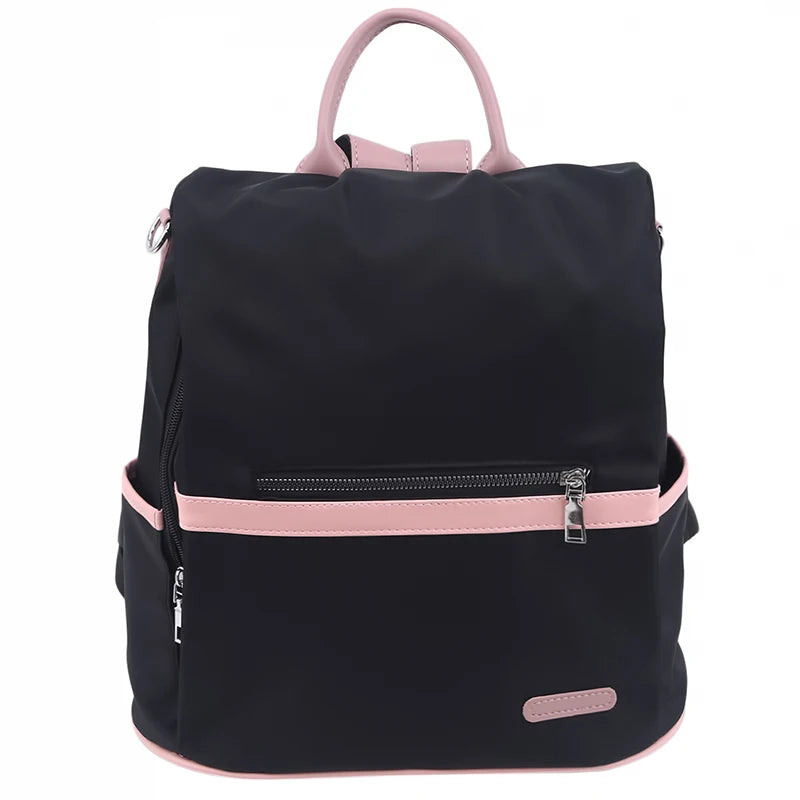 Casual Oxford Backpack for Women - Waterproof School Bag for Teenage Girls