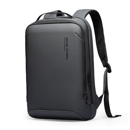 Minimalist Business Backpack with Hard Shell Front - 15.6 Inch Laptop Bag