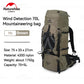 70L+5L Waterproof Hiking Backpack - Lightweight Mountaineering & Camping Pack with Rain Cover