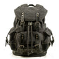 Outdoor Canvas Leather Backpack - Large Capacity Travel and Climbing Bag for Men