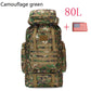 80L/100L Mountaineering Tactical Backpack - Large Climbing Bag for Hiking & Camping