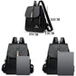 Luxury Women Leather Backpack - Vintage School Bag Rucksack for Girls