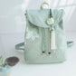 15 Inch Retro Backpack - Handmade Embroidery Canvas Laptop Bag