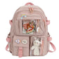 Korean Style Cute Campus Student Backpack - Large Capacity Laptop Bag for Girls