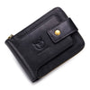 Genuine Leather RFID Multi-Function Wallet - Coin Purse Storage Bag