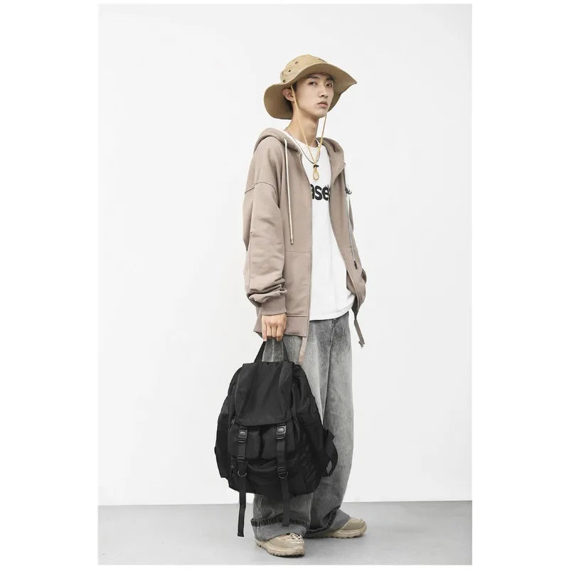 Lightweight Travel Backpack - Versatile Outdoor Mountaineering and Casual School Bag