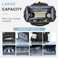Water Resistant Laptop Backpack for Women - Stylish Business Travel Bag with USB Port