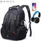 45L Travel Backpack with USB Port - 15.6 Inch Laptop Anti-Theft Bag for Teens