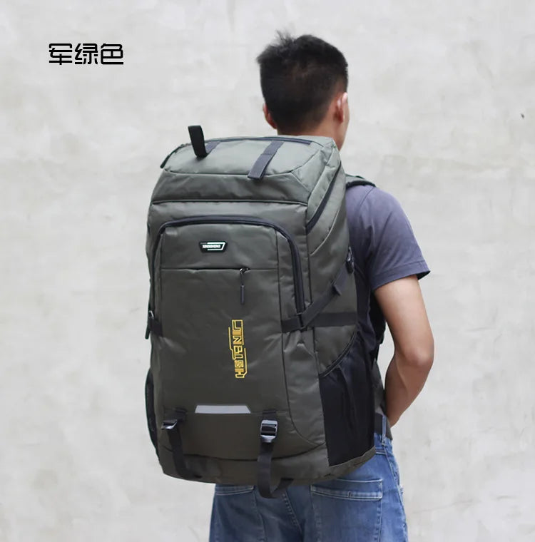 50L/80L Outdoor Climbing Travel Backpack - Sports Camping Hiking Rucksack