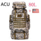 80L/100L Mountaineering Tactical Backpack - Large Climbing Bag for Hiking & Camping