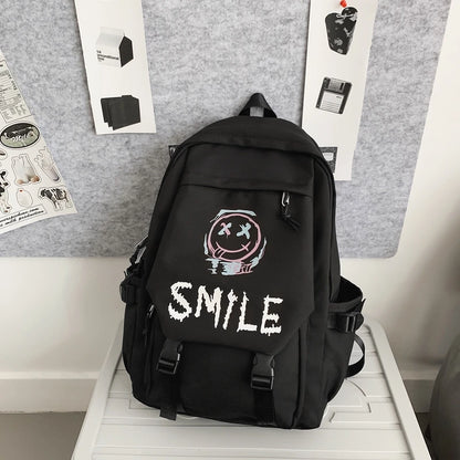 Fashion Cute Cartoon Pattern Waterproof Student School Bag