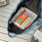 Gray Denim Backpack - Leisure Travel Shoulder Bag for Women Boys and Girls