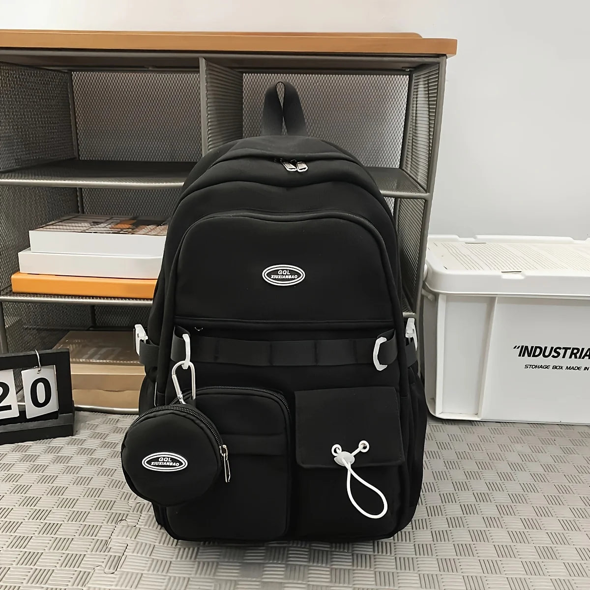 Simple Large Capacity Sports Travel Backpack - Junior High School Leisure Bag