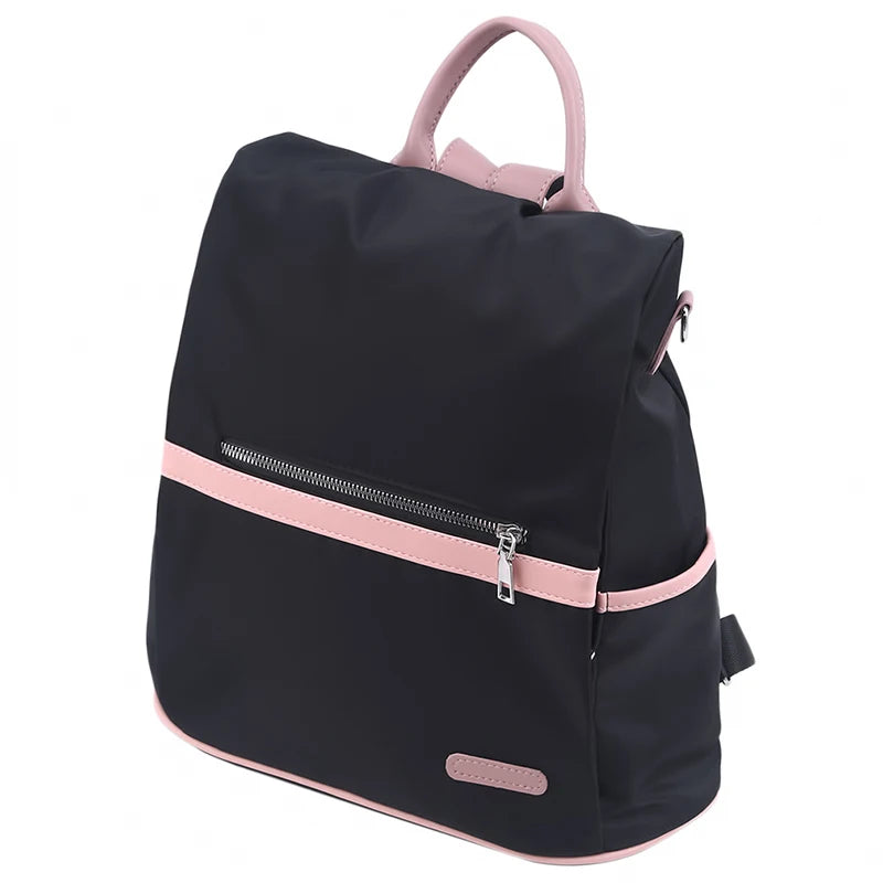 Casual Oxford Backpack for Women - Waterproof School Bag for Teenage Girls