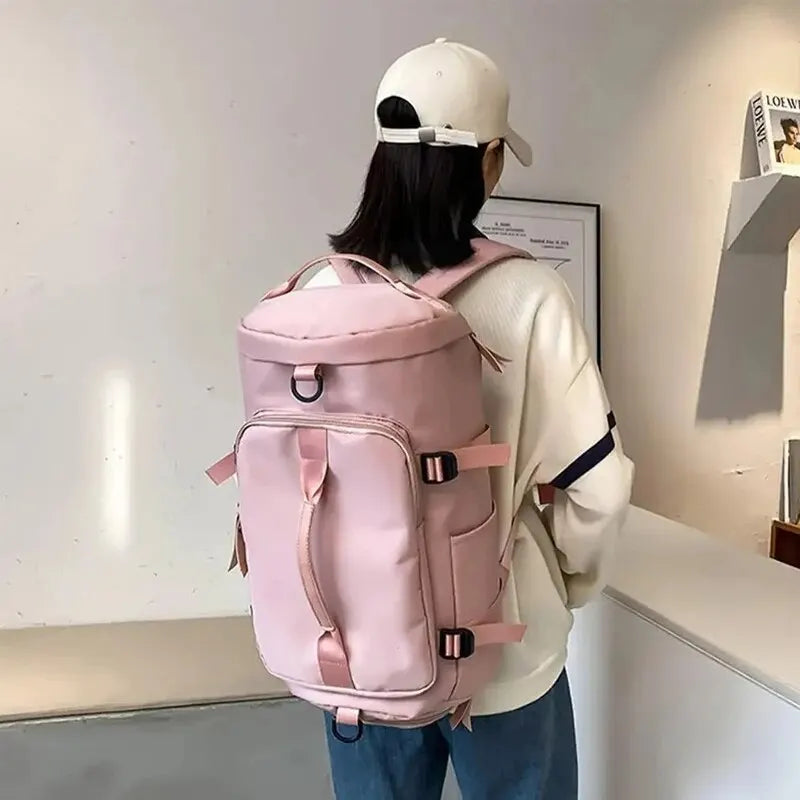 Waterproof Sport Travel Fitness Backpack - Big Capacity with Shoe Compartment