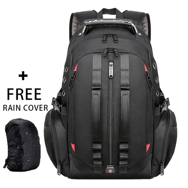 45L Travel Backpack with USB Port - 15.6 Inch Laptop Anti-Theft Bag for Teens